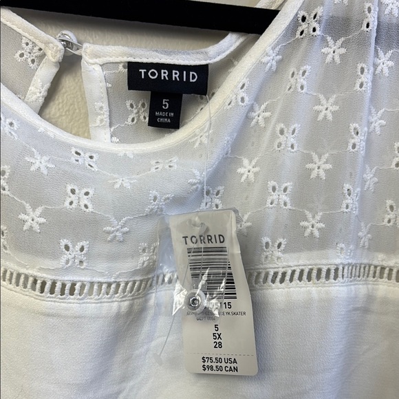 Torrid Elegant White Lace Dress - Picture 3 of 7